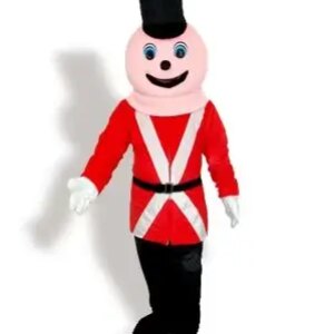 Professional lovely Royal Soldier Mascot Costume Adult Birthday Party Fancy Dress Halloween Cosplay Outfits Clothing Xmas