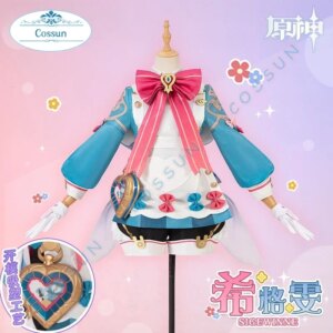 Game Genshin Impact Sigewinne Cosplay Costume Halloween Nurse Uniform outfits Game Costumes Women Animation Costumes