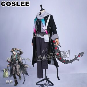 COSLEE Mitm Cosplay Costume Arknights Cosplay Game Suit Handsome Uniform Halloween Party Outfit Men Role Play Clothing New