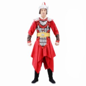 Unisex Adult Ancient General Armor Performance Costume Stage Apparel Movie Battle Gown Robe Film Men Women Soldier Armour