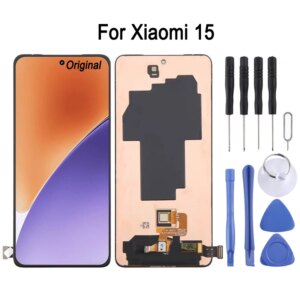 6.36 inch LTPO AMOLED Screen For Xiaomi 15, Phone Dispaly Touch Screen Digitizer, Repair Replacement Spare Part