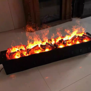 Intelligent 3D Atomization Color Flame Living Room Decoration Indoor Electric Steam Fireplace YX493TB