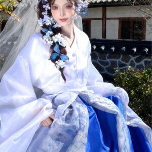 Travel photo suit dress traditional skirt national style Chinese clothing