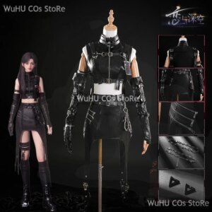 Game Love And Deepspace Abysswalker Heroines Cosplay Costume Wig Dream Prelude Uniform Black Skirt Halloween Party Women Girls
