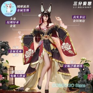 COSGOGOThree Point Delusion Honkai: Star Rail Tingyun Cosplay Costume Cos Game Anime Party Uniform Hallowen Play Role Clothes Cl