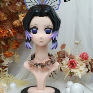 Kigurumi Butterfly Ninja Kigurumi mask Full Headband Lock Cosplay Headshell Props Costume Anime Game