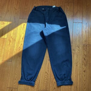 VISVIM WMV 000 ICT CARROLL PANTS DMGD washed old racing pants