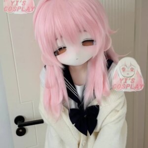 Yis cosplay Custom Furry head Kigurumi OC Head Cosplay Kemono Fursuit Handmade Headsets Beast Customized Fursuit Kemono Head