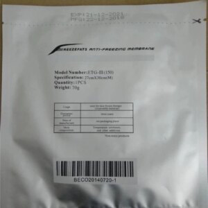 10 pcs Anti Freeze Membranes Cryo Pad Bag Antifreeze Membran For Cold Therapy Unisex