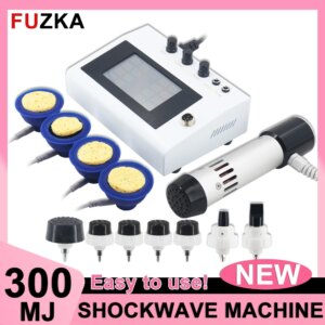 300MJ Shockwave Therapy Machine Pain Relief Electrical Muscle Stimulation Shock Wave Equipment Body Massager