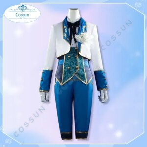 COSSUN [Customized] Anime Pretty Derby Seiun Sky Cosplay Costume Game Short Coat Pants Halloween Outfits Women Full Set
