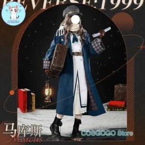 COSGOGO [Customized] Reverse:1999 Marcus Cosplay Costume Cos Game Anime Party Uniform Hallowen Play Role Clothes Clothing Dress