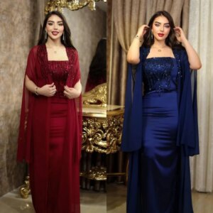 Customized Saudi Arabia Evening Satin Draped Sequined Pleat Engagement A-line Square Collar Bespoke Occasion Gown Long Dresses