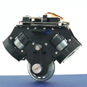 RC Tank Unicycle 3D Printing Smart Car for STM32 Robot Kit Open Source Code APP Control Unicycle Balance Programmable Robot Car