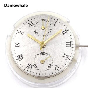 Watch accessories made in China dandong SL4615D replace 7750 5 hands 6H small second chronography movement