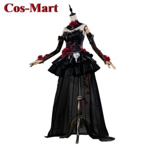 Cos-Mart Game Identity V Ada Messmer Cosplay Costume Elegant Gorgeous Black Formal Dress Activity Party Role Play Clothing