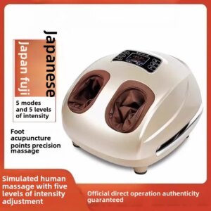 Intelligent foot massage machine, automatic plantar acupuncture points, footsteps, legs, feet, household foot massager