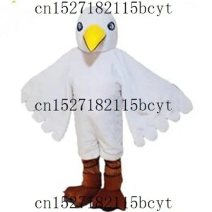 Unisex Animal Bird Seagull Mascot Costume Christmas Fancy Dress Celebration Party Advertise Cartoon Character Cosplay Anime
