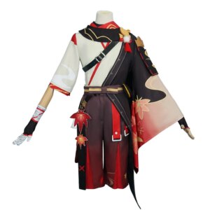 Unisex Anime Kaedehara Kazuha Cosplay Costumes Halloween Uniform Custom Size
