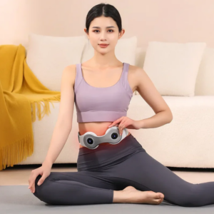 Suyzeko Portable Infrared Multifunctional Waist Massager for Relief of Lumbar Pain Fat Loss and Ideal Gift 1600mAh Battery
