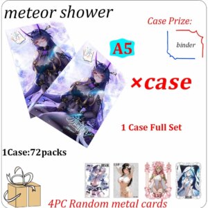New Goddess story Meteor Shower A5 Size Card Waifu Card Grading Card Character Rem Spicy Bikini Uniform