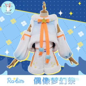 COSGOGO Game Ensemble Stars Rabits Group Cosplay Costume Halloween Outfits Women Suit Plush Warm Coat Short