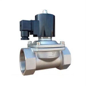 2025.4ZCA Vacuum Solenoid Valve 220V Normally Closed 24V Negative Pressure Special Gas Threaded Control Valve 4 In 2 Inches