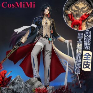 CosMiMi Blade Cosplay Game Honkai: Star Rail Costume Full Set Handsome Fashion Combat Uniforms Carnival Party Role Play Clothing