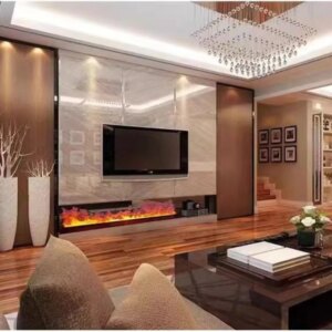 5 Years Warranty Length 3D mist fire 3d water vapor electric fireplace steam modern with sound