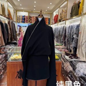 Fashion Men’s Autumn and Winter Thickened Tibetan Robe Clothing Tibet Warm Costumes