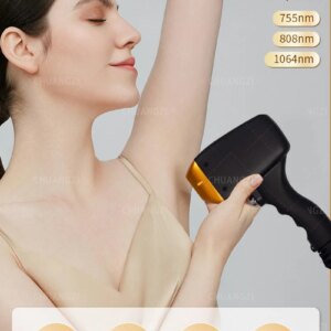 Professional Diode Ice Titanium Laser Hair Removal Machine Portable 808 755 1064 Alexandrite Device 3 Waves Permanent Removal