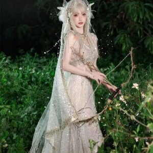 New Fantasy Fairy Xishuangbanna Photo Album Clothes Fashion Personalized and Mori Travel Photography Costume Halloween
