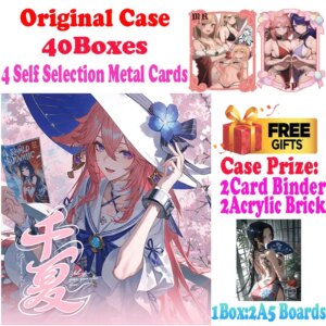 2025 Lastest A5 Size Thousand Summer Waifu Card Board No Duplicate Master Set Furina Keqing Artboard TCG Toys Hobby Gift