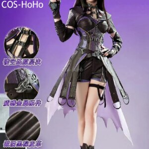 COS-HoHo Game Love And Deepspace Heroine Battle Suit Sexy Lovely Uniform Cosplay Costume Halloween Party Role Play Outfit Women