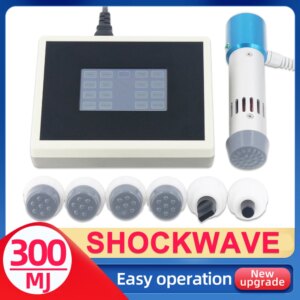 300mj Shockwave Therapy Machine Body Massage Pain Relief Shock Wave Body Massager Muscle Machine Health Care Portable