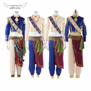 Ensemble Stars Scorching Hot Fine Yuduru Fushimi Tori Himemiya Hibiki Wataru Tenshouin Eichi Summer Vacation Cosplay Costume