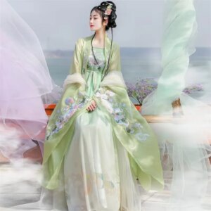 Hanfu Chinese style daily wear Hanfu cosplay costumes long skirts Hanfu suit retro style