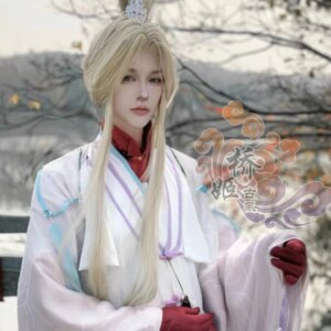 Code Name: Yuan Zhang Zhongji Cos Suit Hanfu Suit Cosplay Ancient Style Men’s Full Set Yi Cosplay Costume Han Fu Halloween