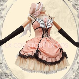 Ciel Phantomhive Anime Cosplay Black Butler Kuroshitsuji Kuroshitsuji Ciel Phantomhive Costume Short Dress Cosplay
