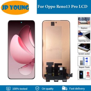 6.83″ Original AMOLED Screen For Oppo Reno13 Pro LCD Display+Touch Panel For Oppo Reno13 Pro 5G CPH2697 PKK11 Display Replace