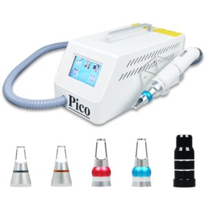 Portable Multifunction Tattoo Removal Nd Yag Machine Q Switch Picosecond La-ser Speckle Eyeline Remover