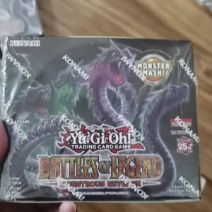 Yugioh KONAMI Duel Monsters Battles of Legend Monstrous Revenge BLMR English TCG Collection Sealed Booster Box