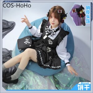COS-HoHo NIKKE The Goddess Of Victory Biscuit Game Suit Lovely Dress Uniform Cosplay Costume Halloween Party Role Play Outfit
