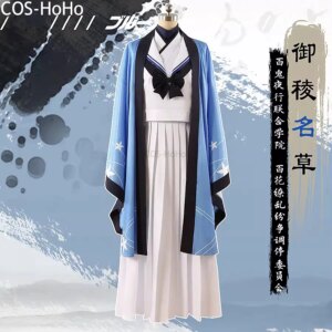 COS-HoHo Blue Archive YuLingMingCao Sailor Suit School Uniform Cosplay Costume Halloween Party Role Play Outfit Any Size