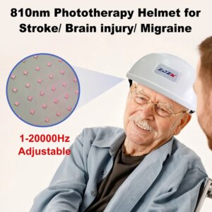 Fathers’ Day Christmas Gifts for Someone With Dementia Therapy and Need Parkinson’s Disease Treatments LED 810nm Helmet 40Hz