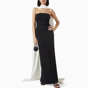 Little Daisy Customized Evening Dress For Sexy Women 정장원피스 Vestidos de festa High Split Elegant Strapless Cocktail Party Prom Go