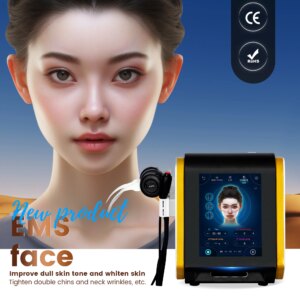 Professional Facial Electrostimulation Emrf Face Ems RF Face Lifting Machine PEFACE Sculpt Face Pads Massager Device
