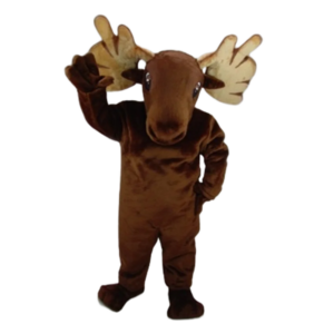 deer reindeer mascot Moose Mascot Costume Adult Outfit Suit Fancy Dress Cartoon Character 863