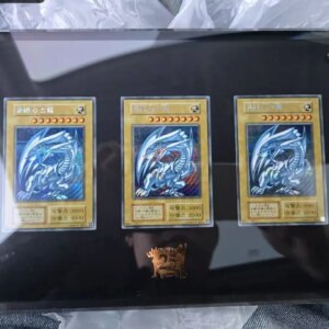Yugioh KONAMI Duel Monsters 25th Quarter Century KC01 Blue-Eyes White Dragon Playset Secret Rare Japanese Collection Mint Cards
