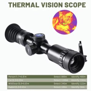 RS2-384 HD Thermal Monocular for Heat Detection Hunting Observation IP67 Hotspot Tracking Crosshair WIFI Thermal Imaging